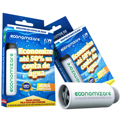 Bloqueador de Ar ECONOMIZARE - Economize até 50% na conta de água